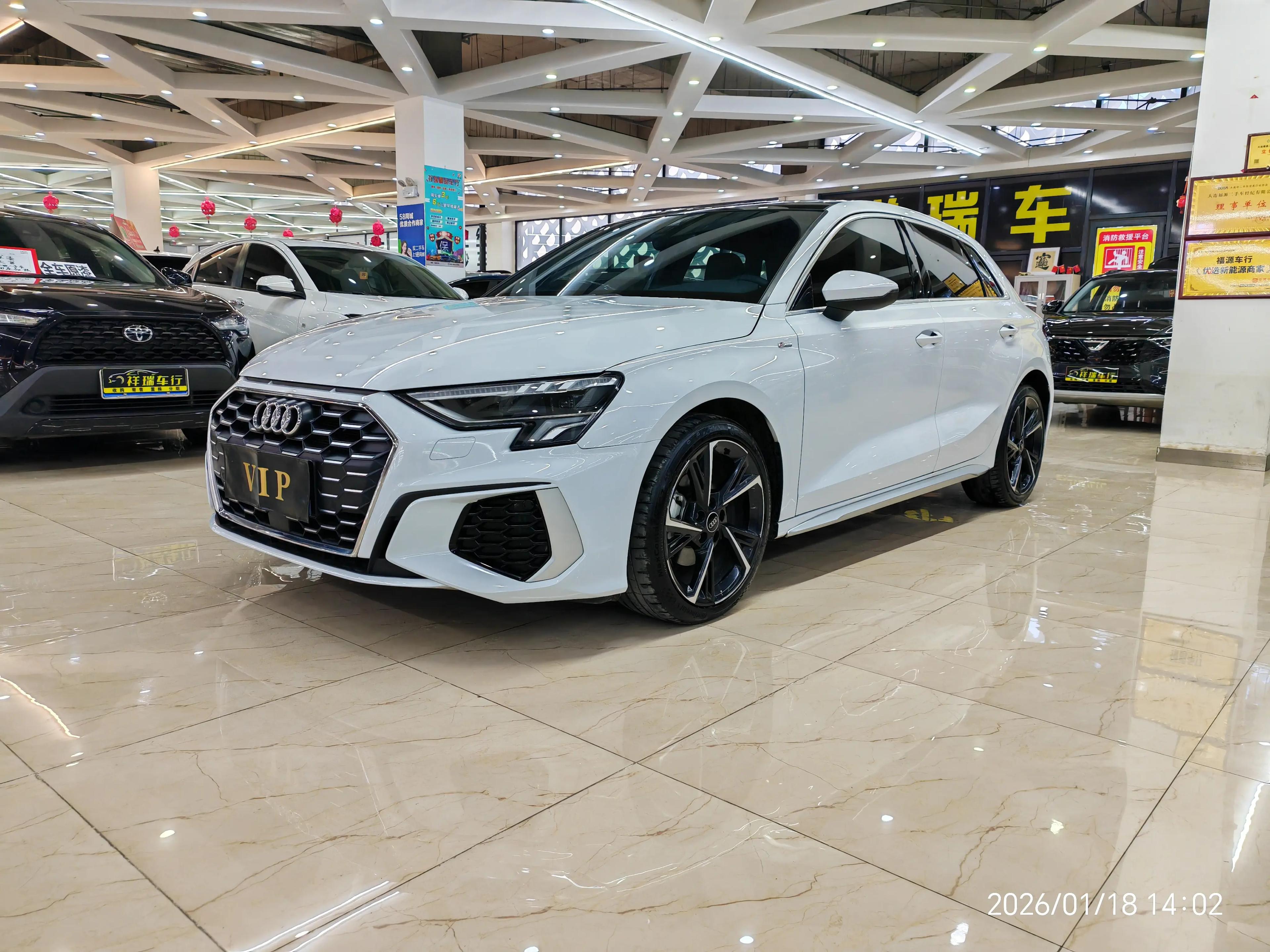 Audi A3 2022 г. 39023 км.