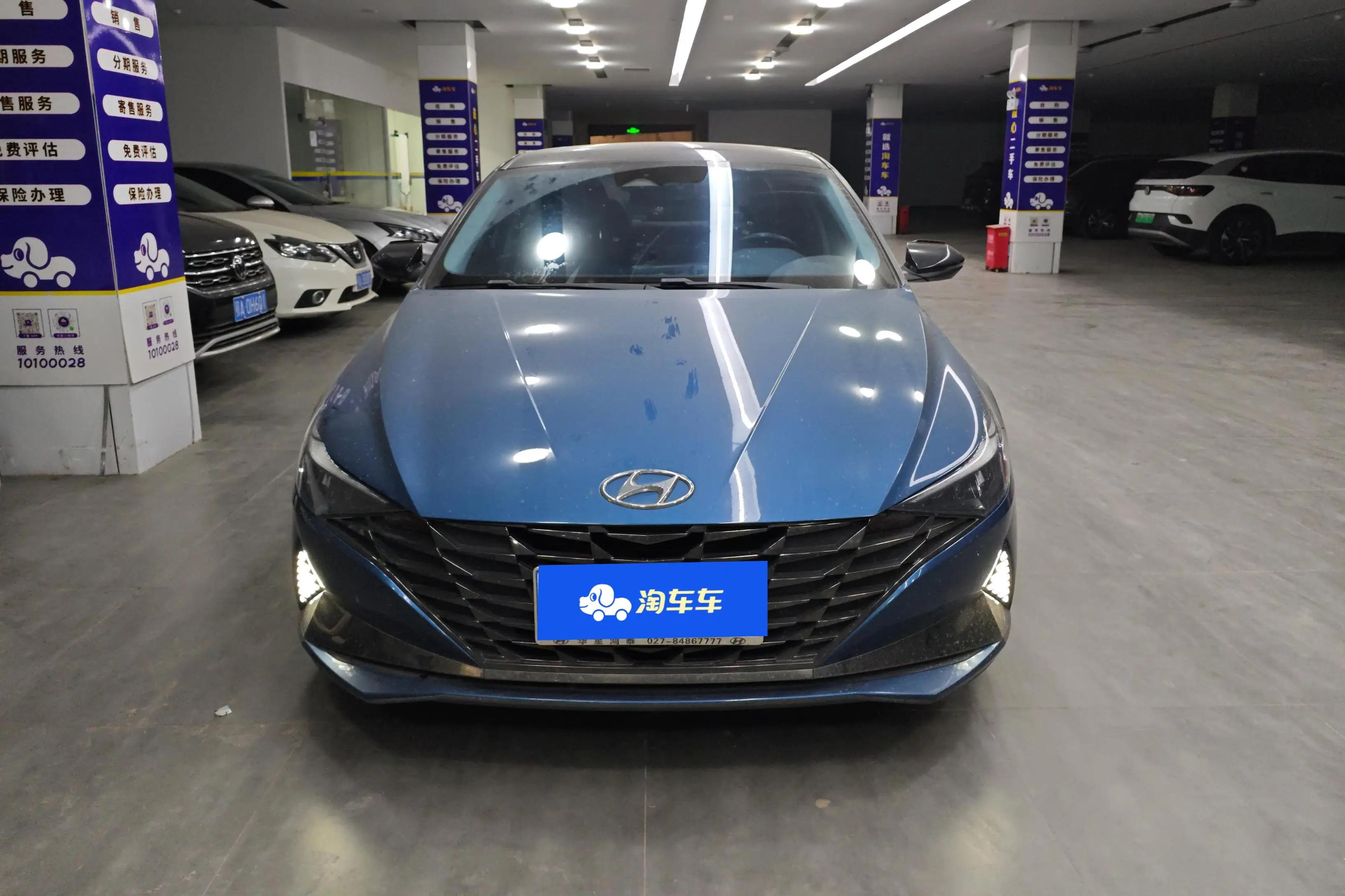 Hyundai Elantra 2021 г. 57764 км.