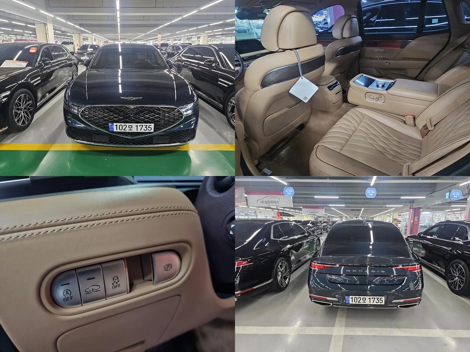 Genesis G90 Gasoline 3.5 Turbo AWD, 2022 г. 81115 км.