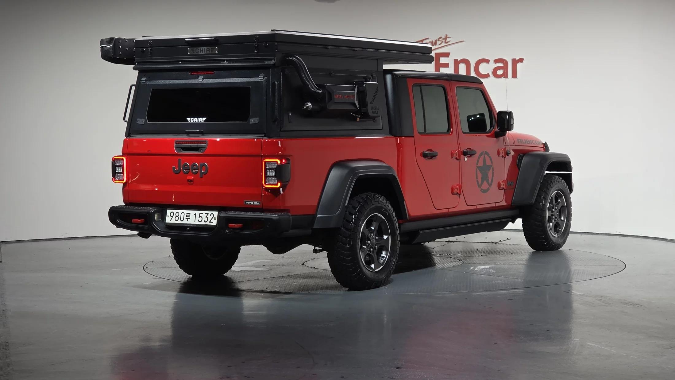 Jeep GLADIATOR 3.6 Rubicon, 2021 г. 25539 км.