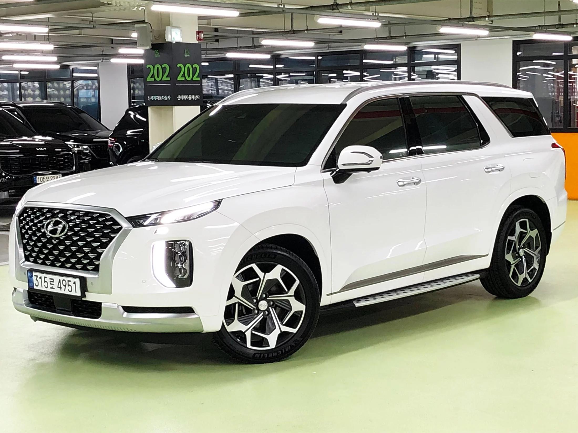 Hyundai Palisade Gasoline 3.8 4WD Calligraphy, 2021 г. 43672 км.