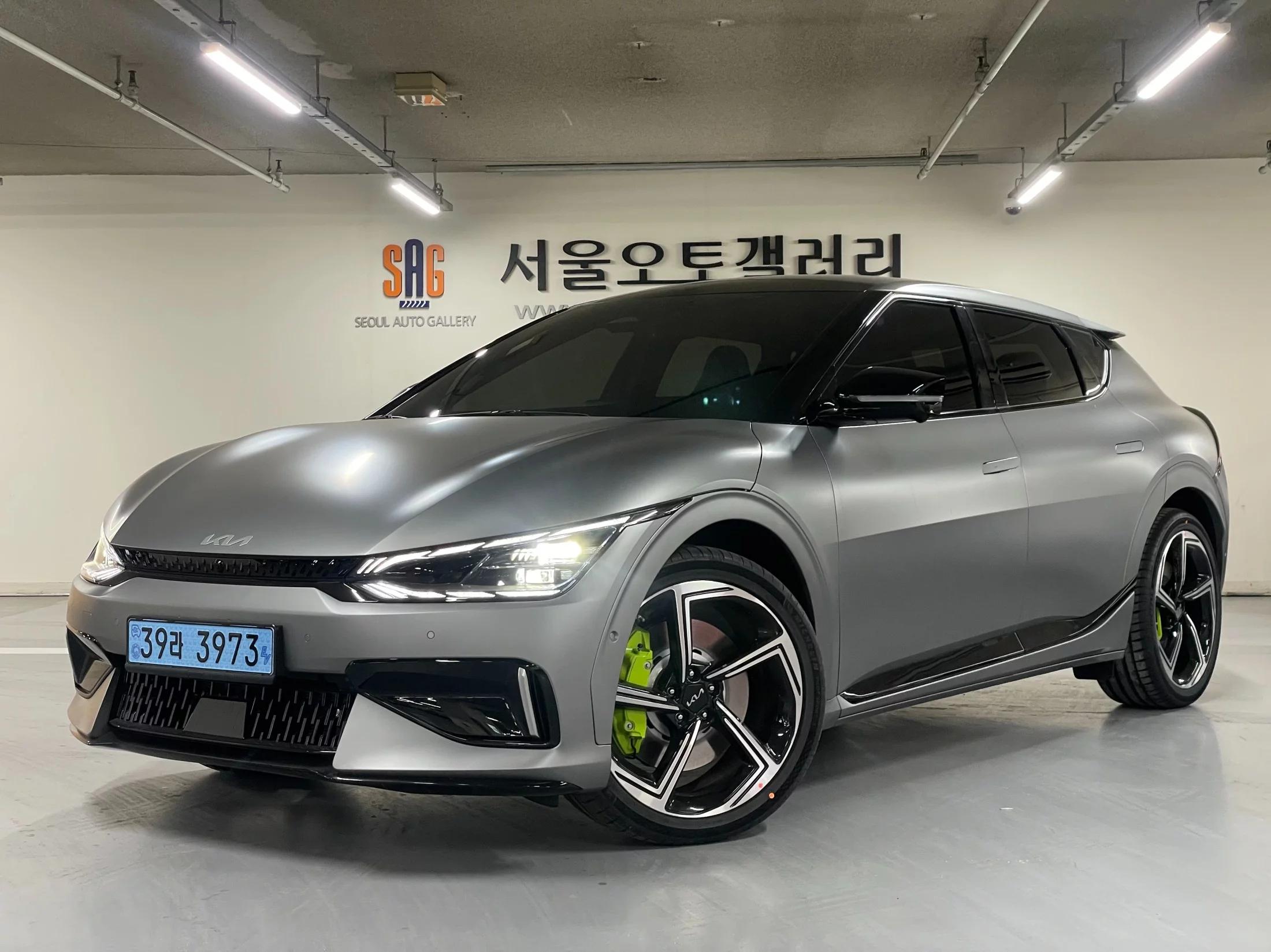 Kia EV6 GT 4WD, электромобиль, 2022 г. 37104 км.