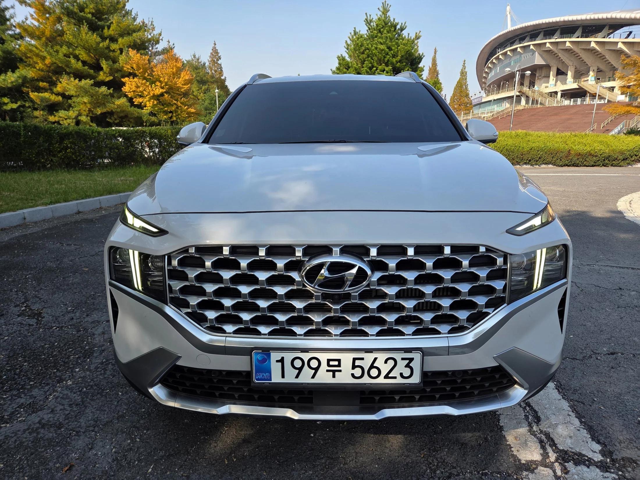 Hyundai Santa Fe Diesel 2.2 2WD Prestige, 2021 г. 122052 км.