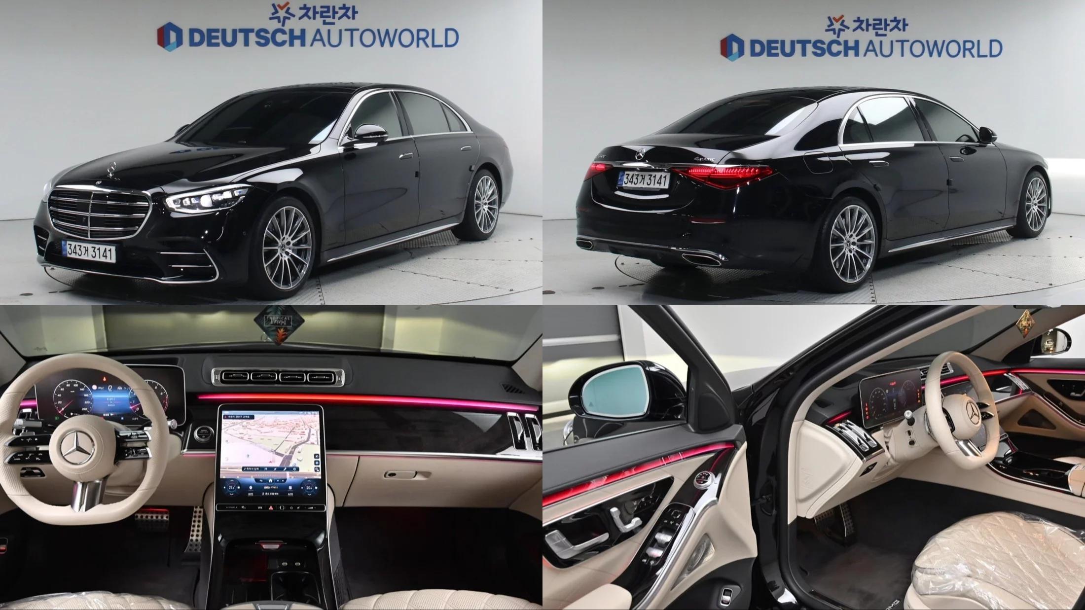 Mercedes-Benz S-Class S500L 4MATIC, 2021 г. 68210 км.