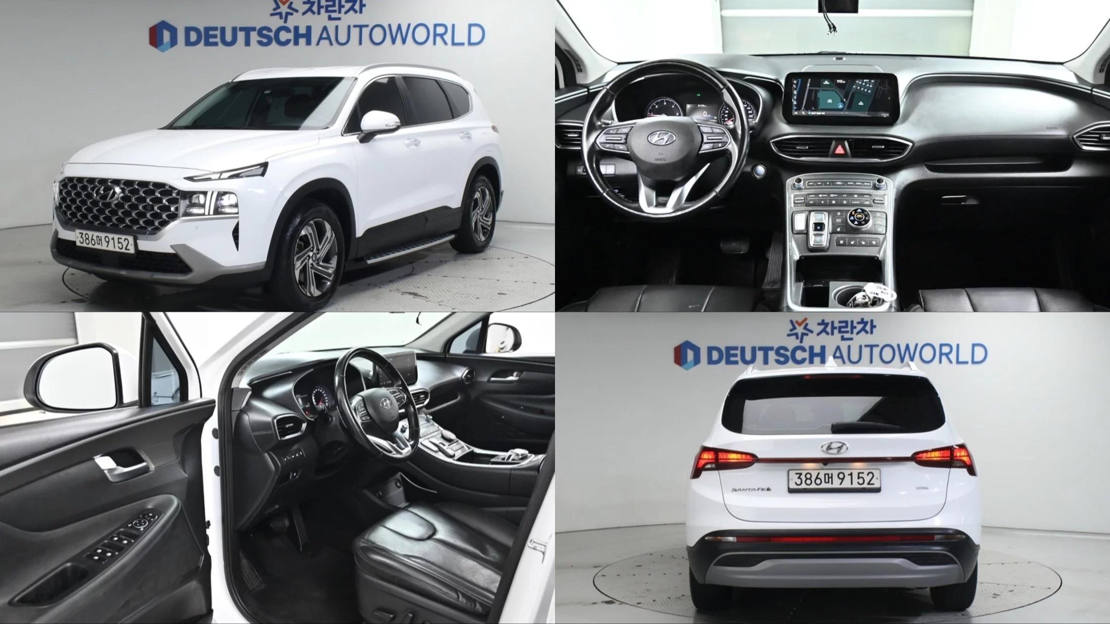 Hyundai Santa Fe Diesel 2.2 4WD Prestige, 2021 г. 81011 км.