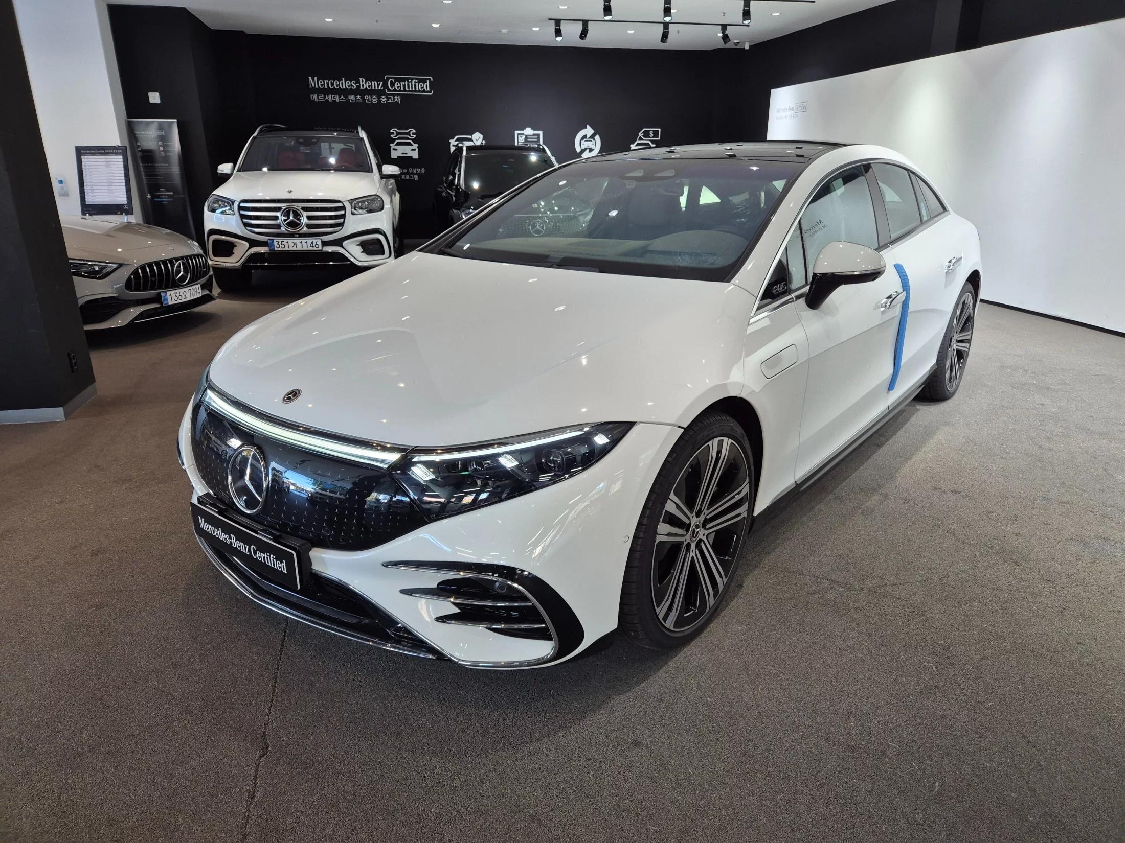 Mercedes-Benz EQS EQS450+, электромобиль, 2023 г. 2075 км.