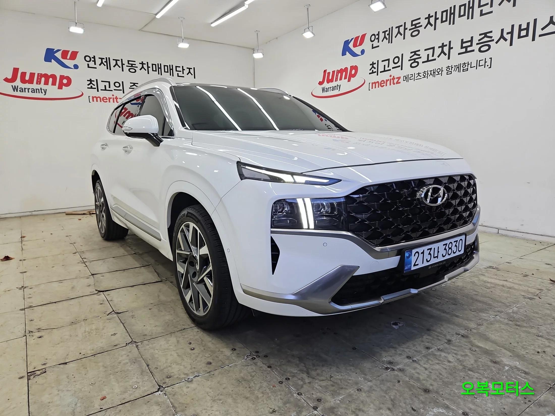Hyundai Santa Fe Gasoline 2.5T 2WD Calligraphy, 2022 г. 93255 км.